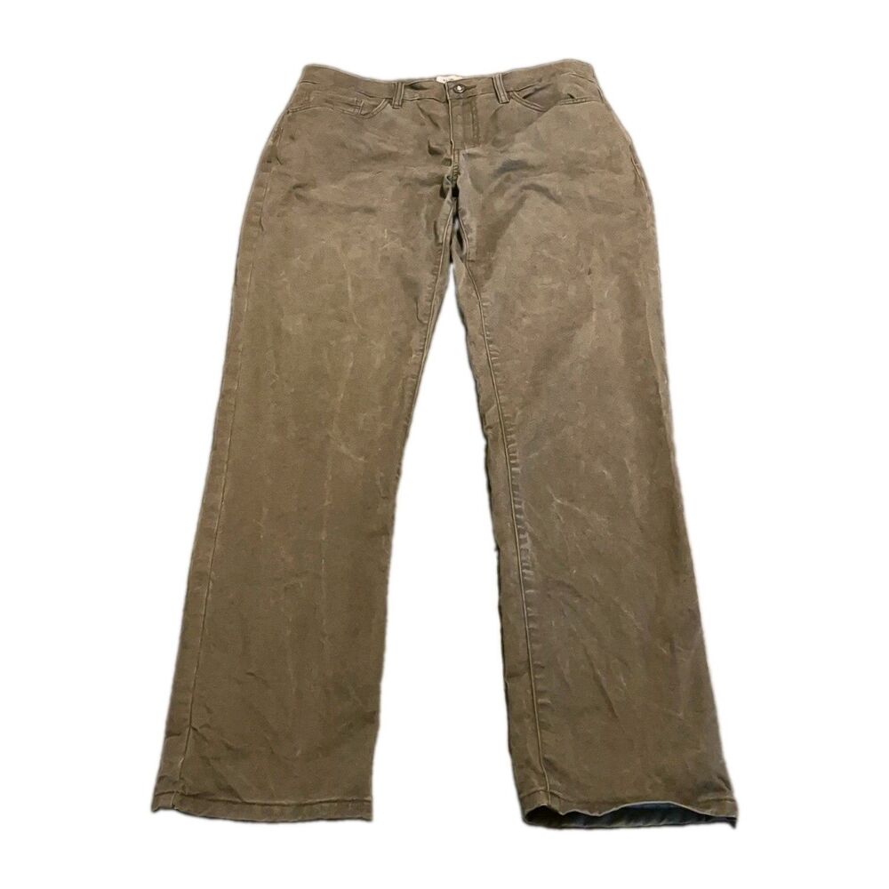 Flint and Tinder Athletic Tapered Fit Pant Men Size 32x30 Brown 5-Pocket (33x29)